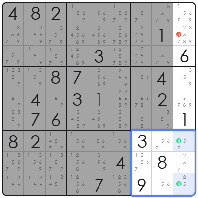sudoku swordfish method